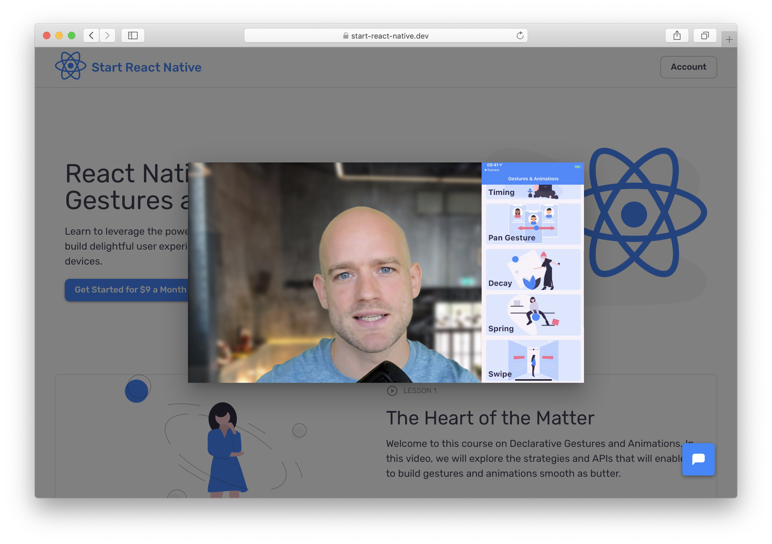Learn React Native Gestures & Animations gallery image