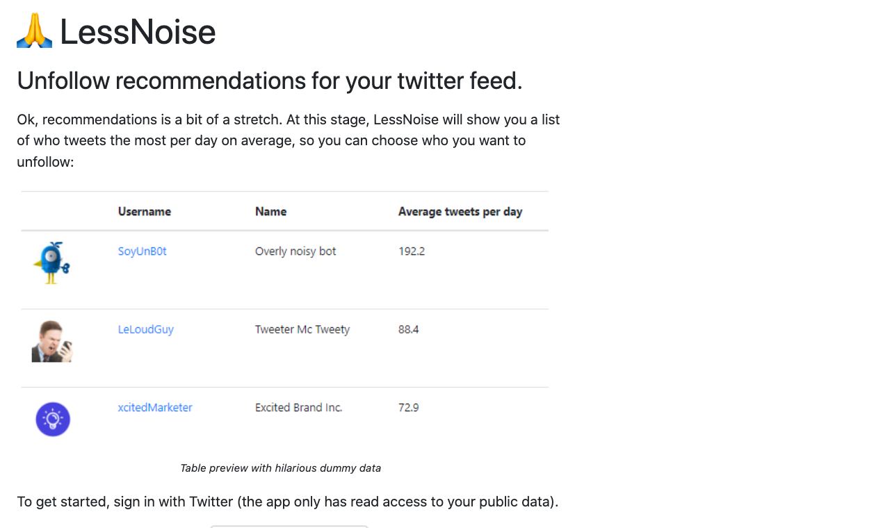 LessNoise gallery image