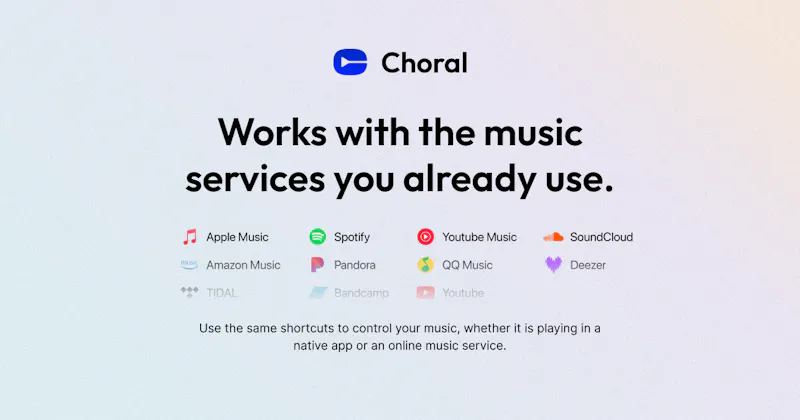 Choral screenshot 2