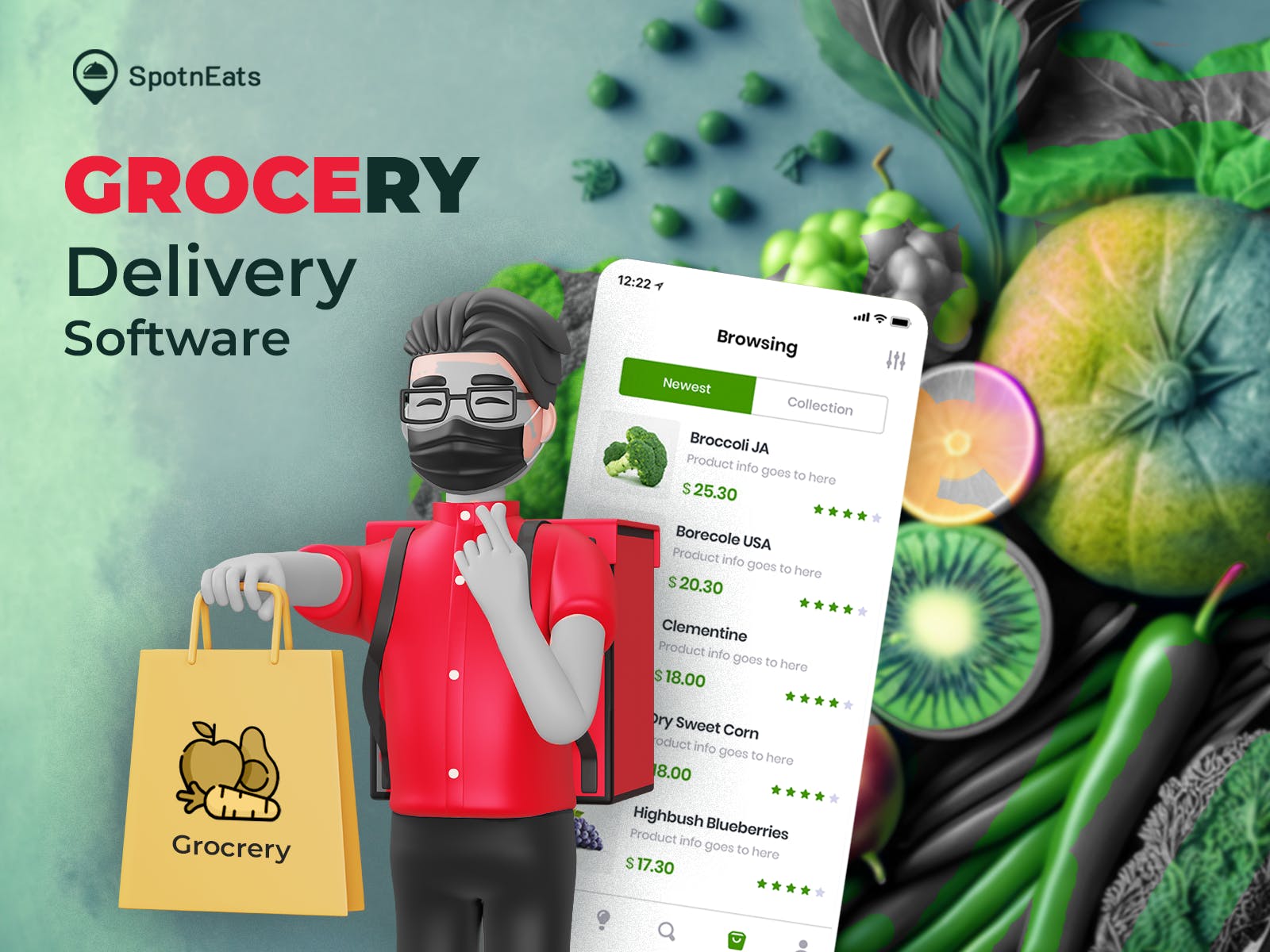 SpotnEats Grocery Delivery Software media 1