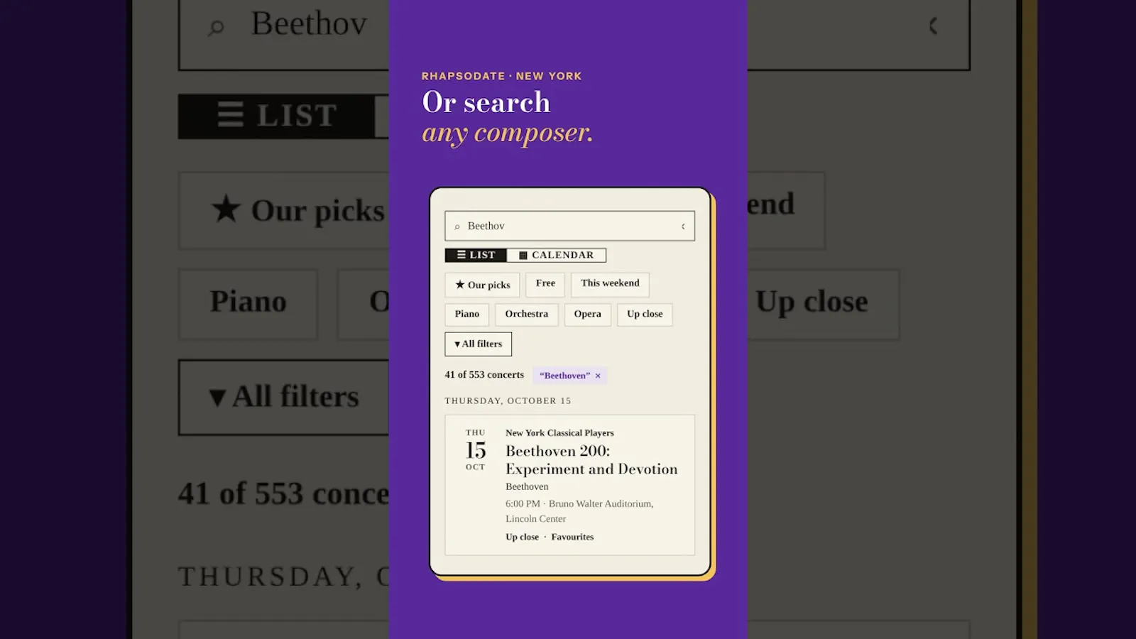 Rhapsodate screenshot 1 (video preview)