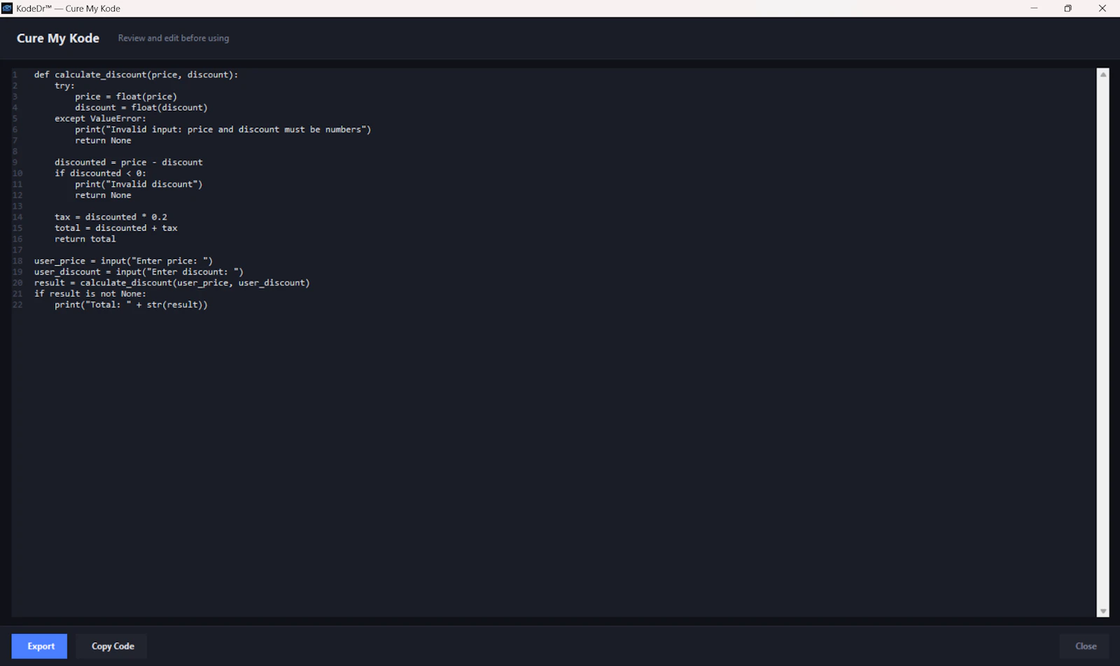 KodeDr™ screenshot 4