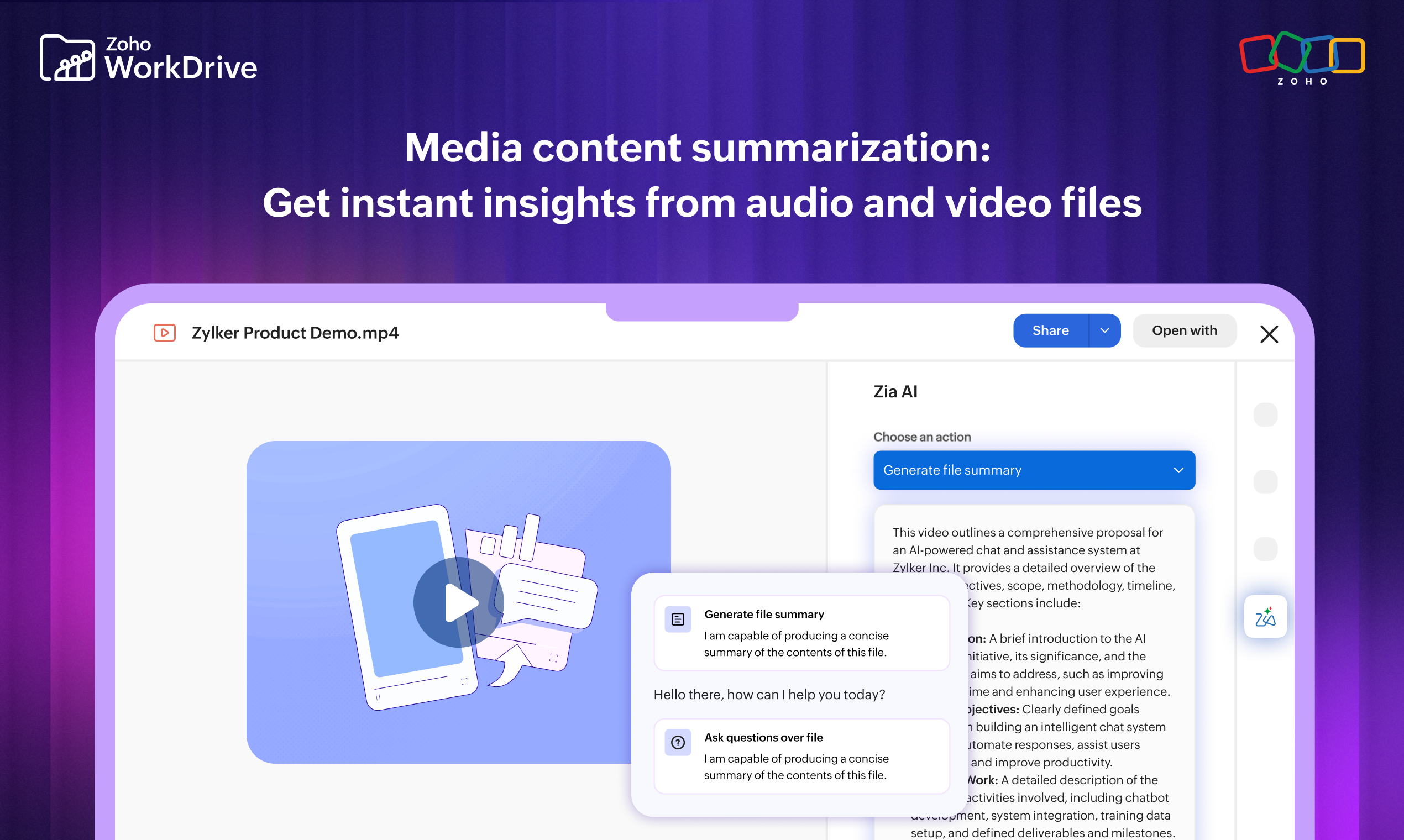 Zoho WorkDrive 6.0 (Phase 1) gallery image