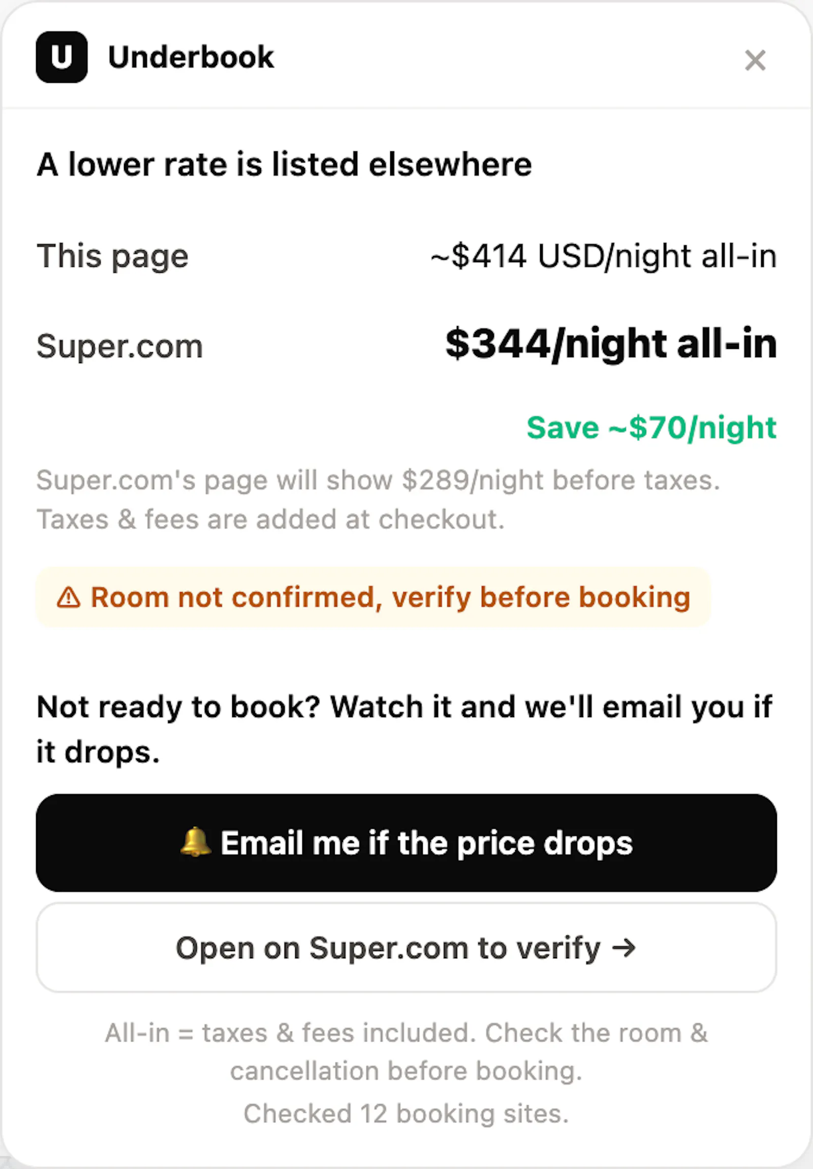Underbook screenshot 2
