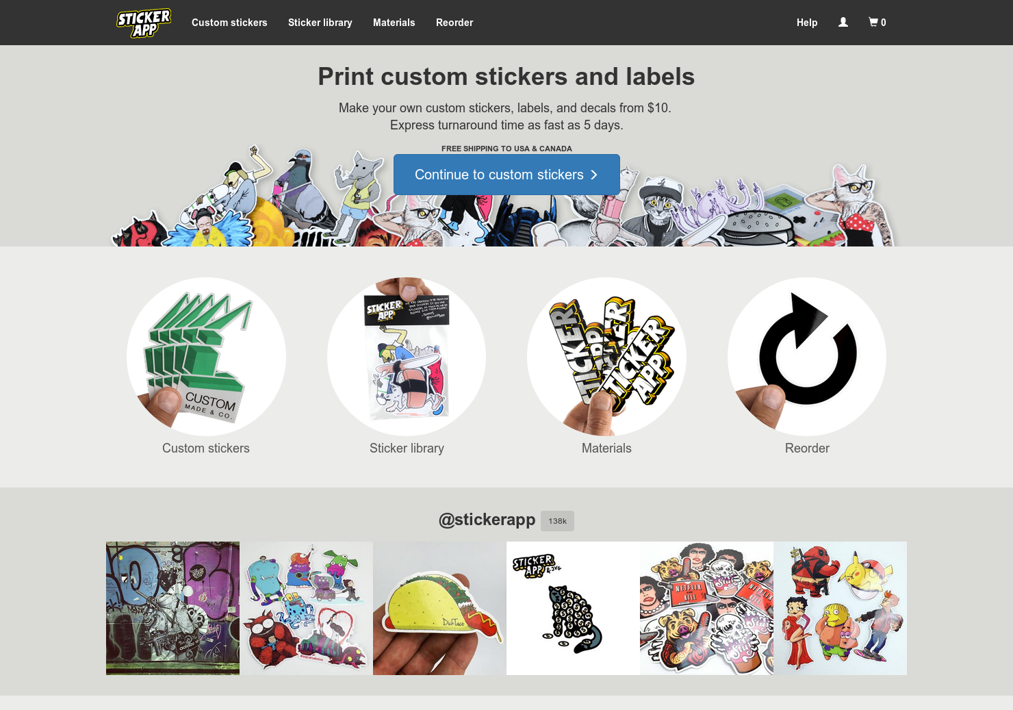 Sticker app