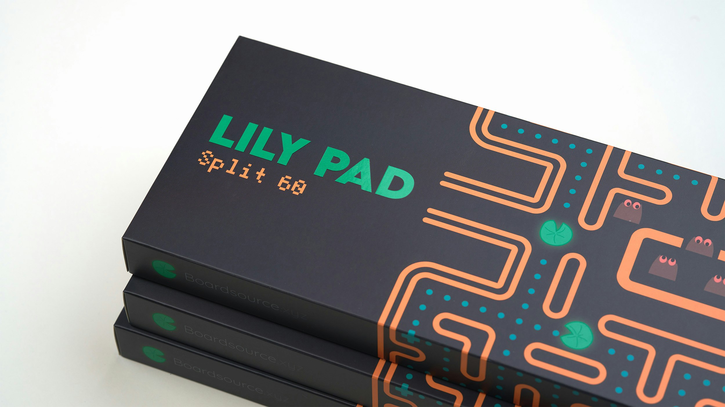 Media Lily Pad - Papan kekunci berpecah premium 4