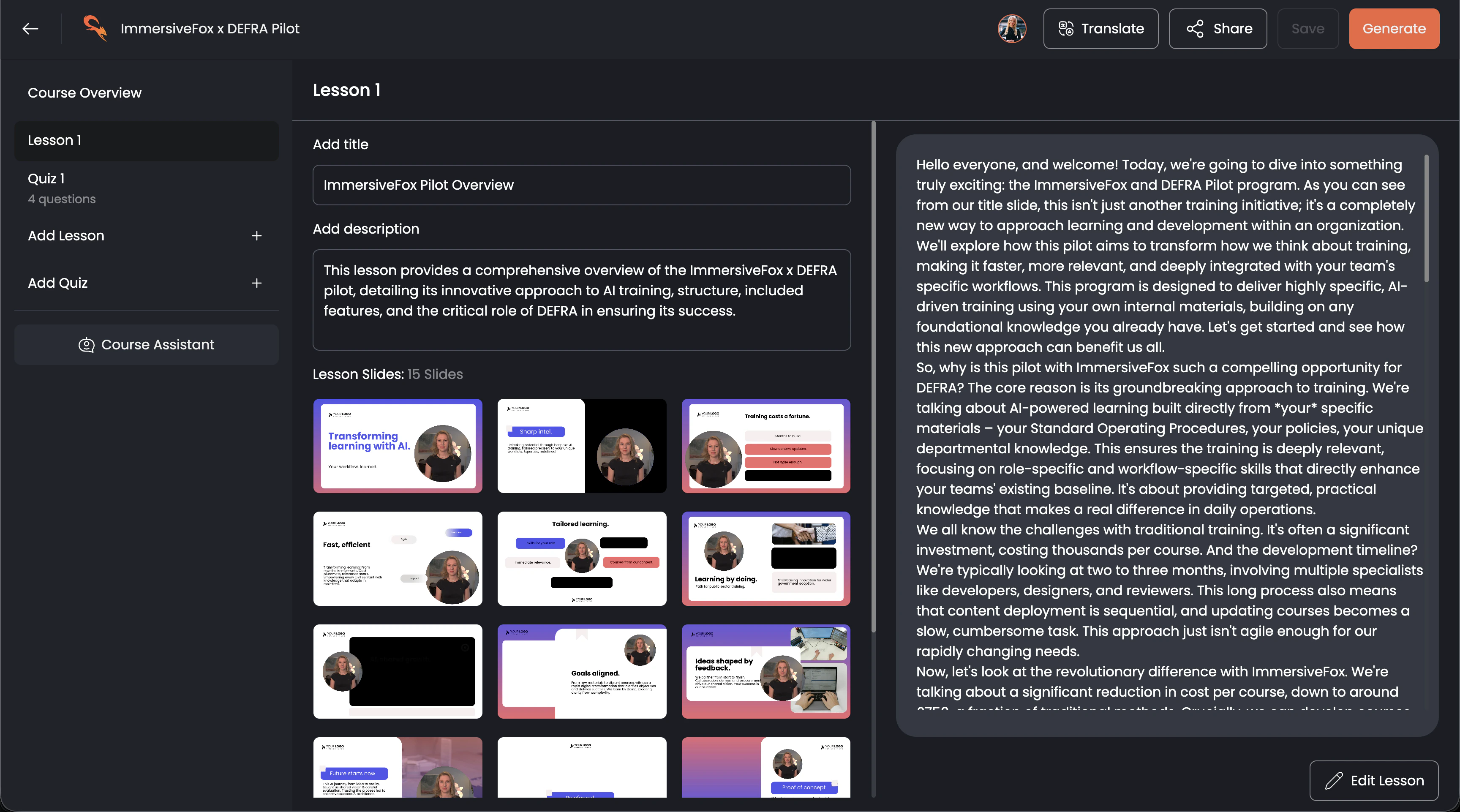 Immersive Fox screenshot 3