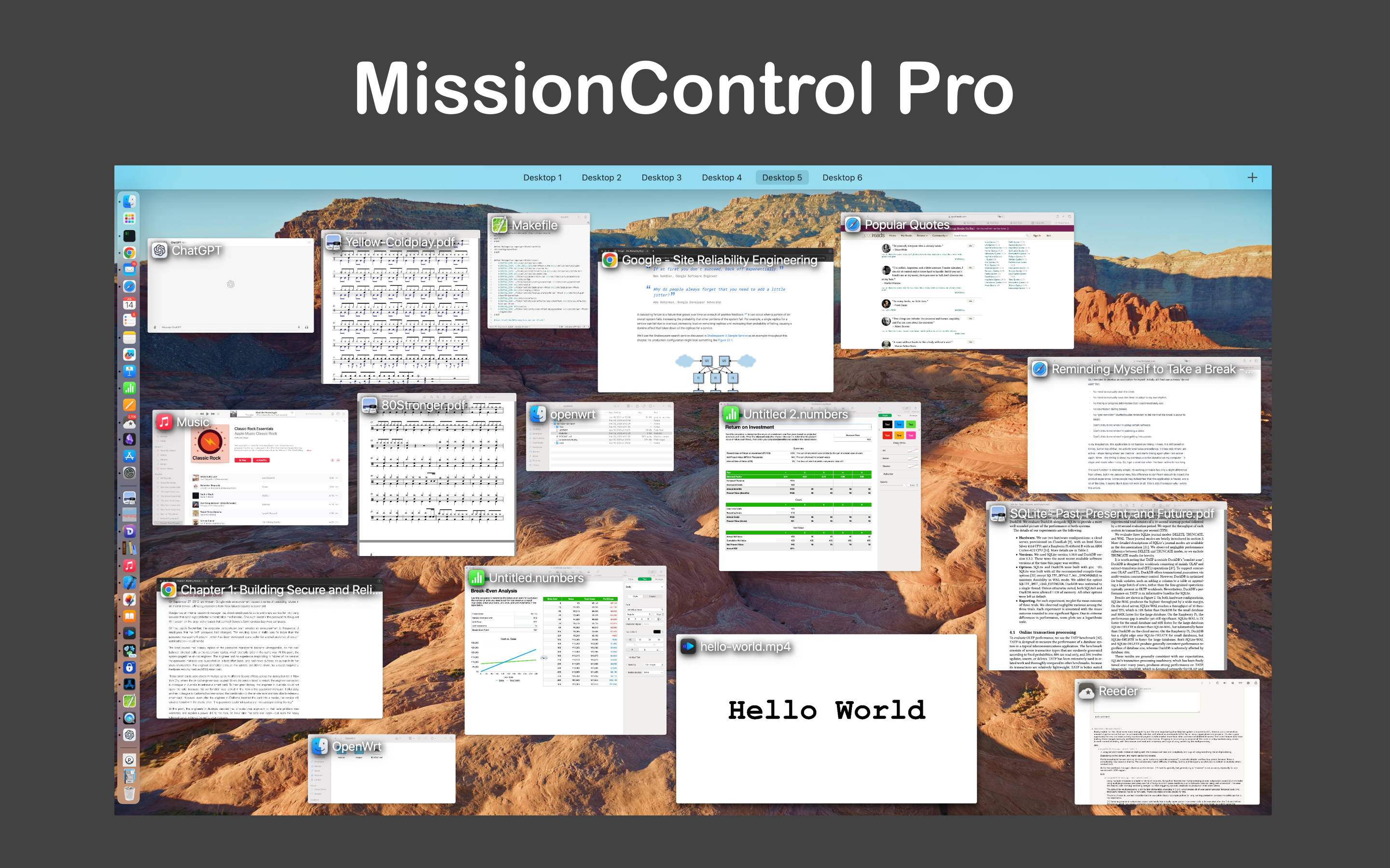 Mission Control Pro - เสริมสร้างประสบการณ์การควบคุมภารกิจของคุณอย่างที่ควรจะเป็น media 1