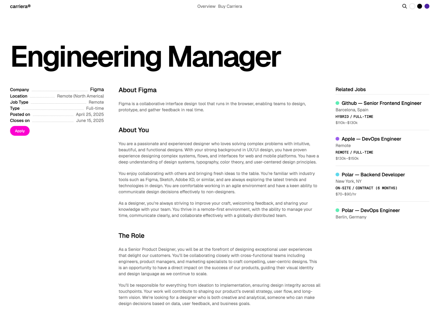 Carriera gallery image