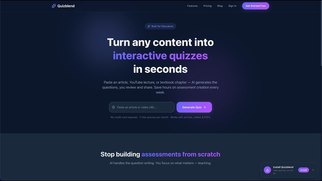 Quizblend gallery image