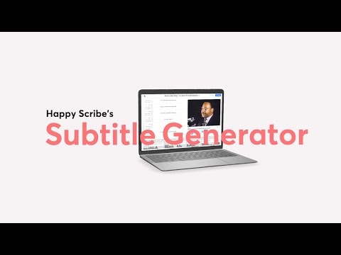 Happy Scribe - Subtitle Generator gallery image