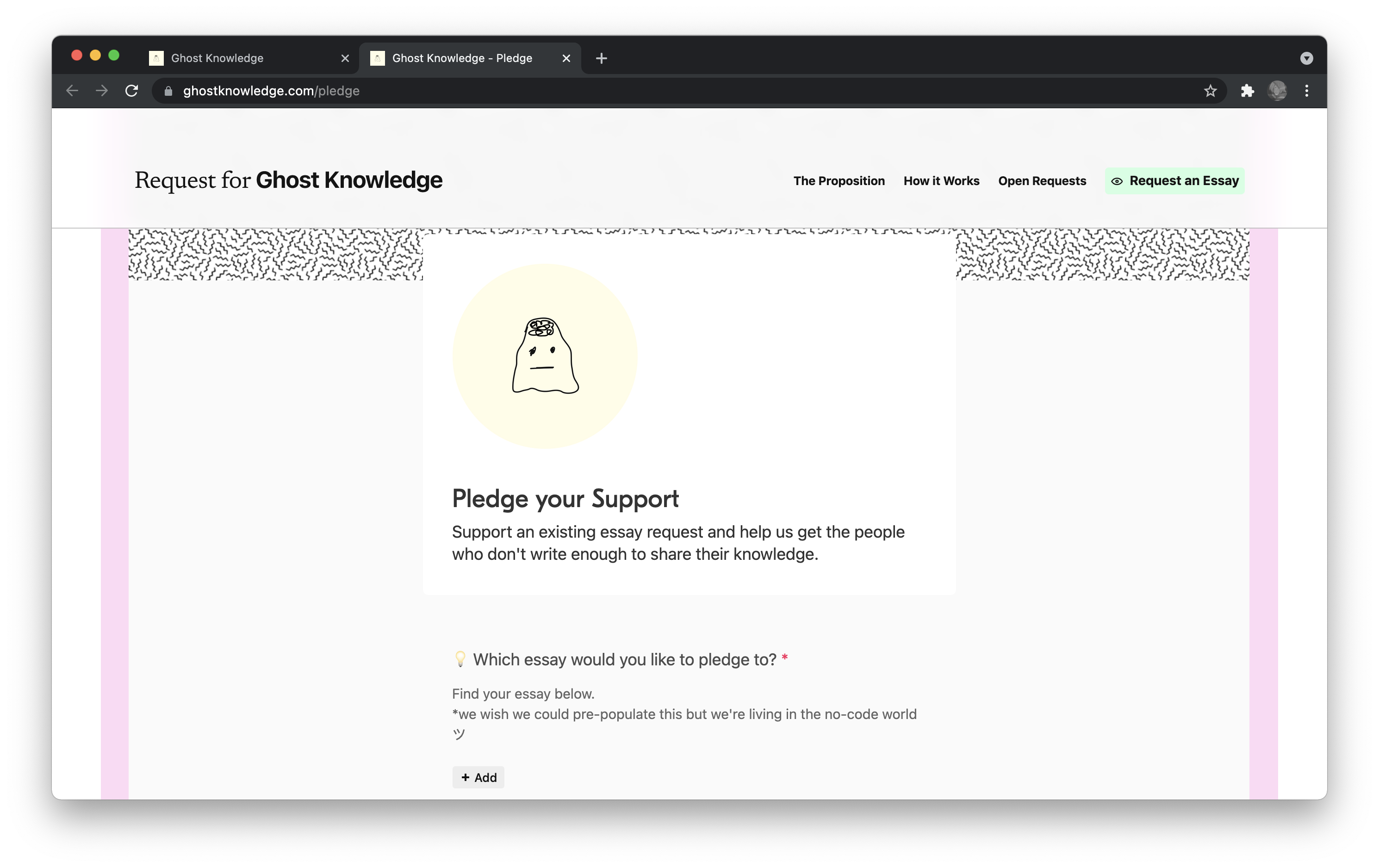Ghost Knowledge gallery image