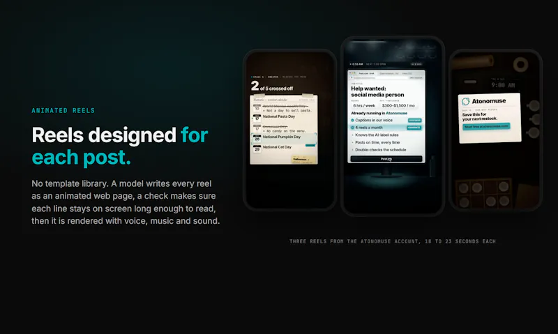 Atonomuse screenshot 5