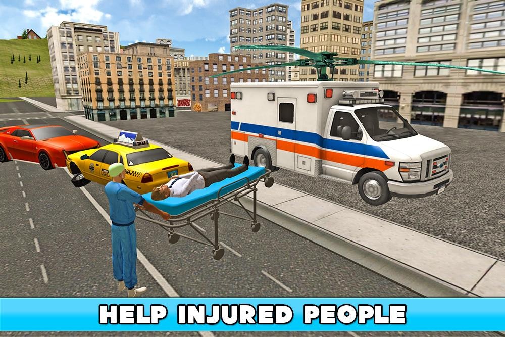 Flying Ambulance Simulator 3D gallery image