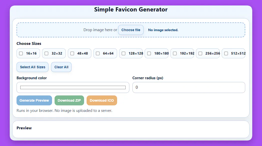 Favicon Generator gallery image