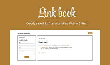 Link Book gallery image