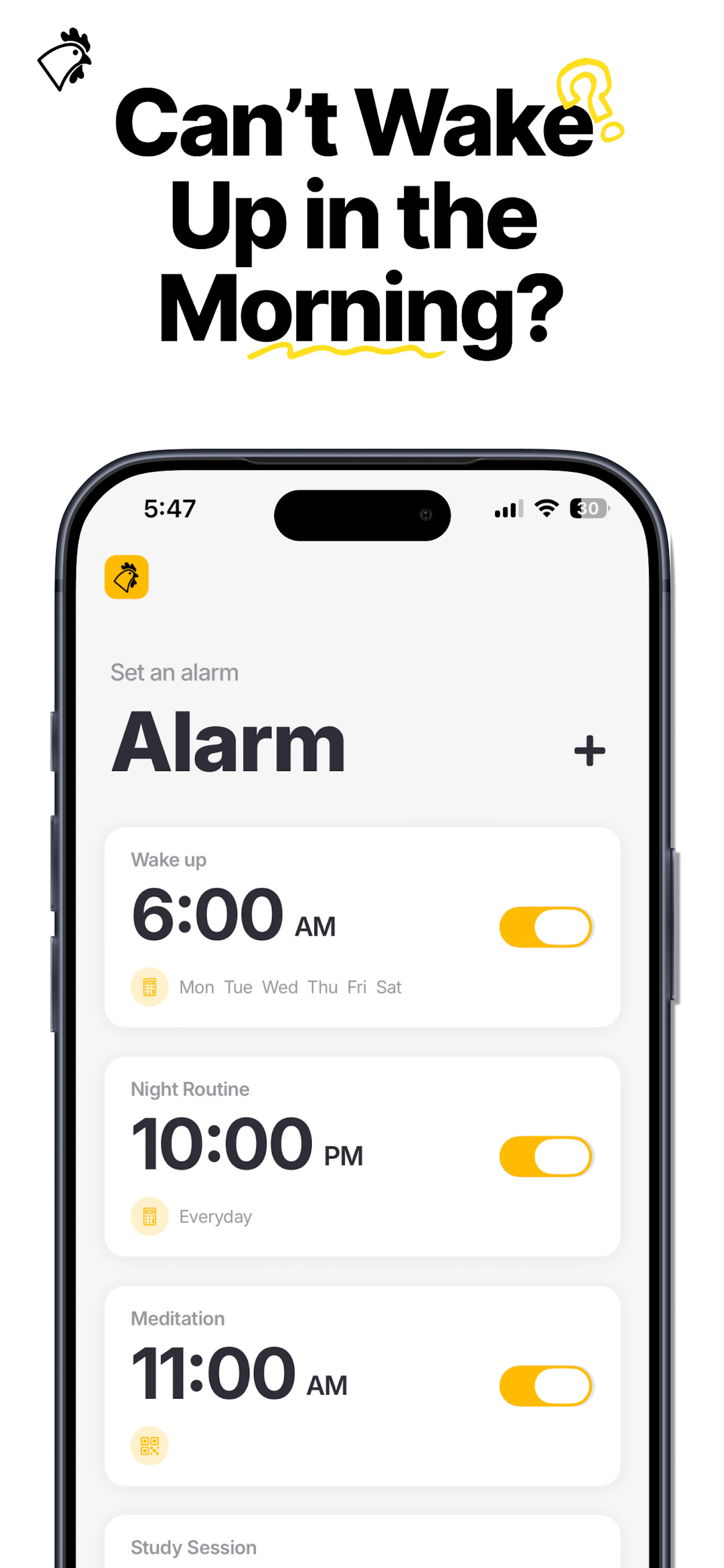BukBuk - Alarm App (Morning Routine) screenshot 1