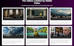 Stable Video media 2
