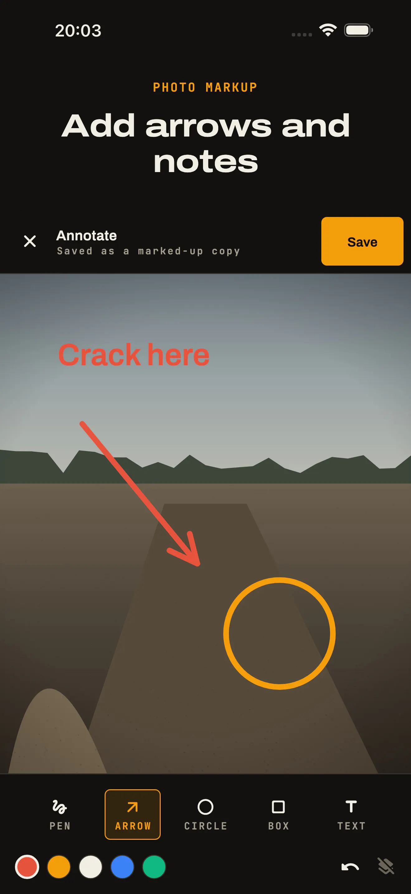GeoProof screenshot