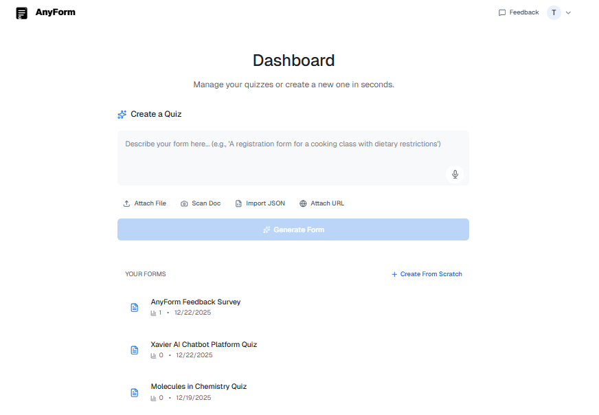 AnyForm gallery image