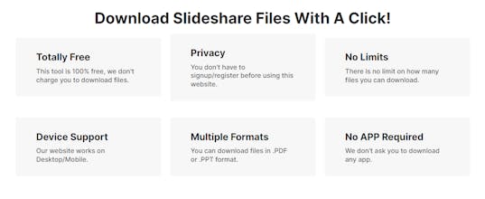 Easy Slideshare Downloader gallery image