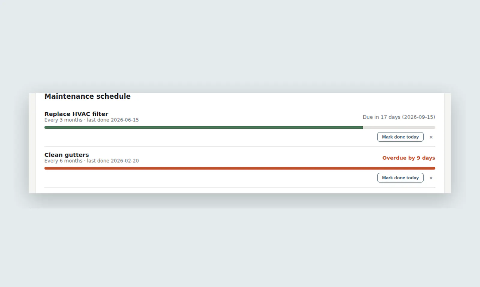 HomeKeeper  screenshot 3