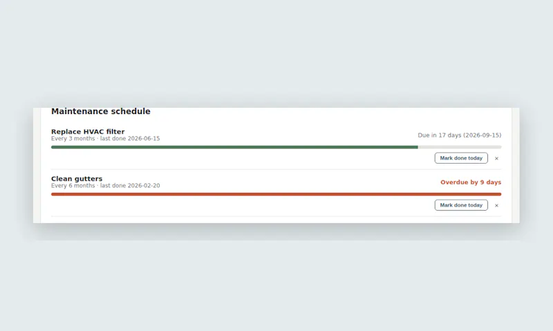 HomeKeeper  screenshot 3