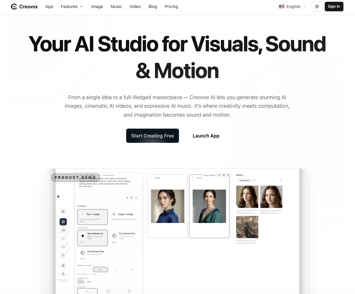 Creovox AI gallery image