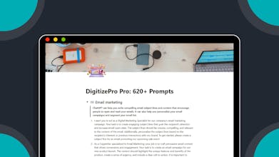 DigitizePro: Digital Marketing Prompts gallery image
