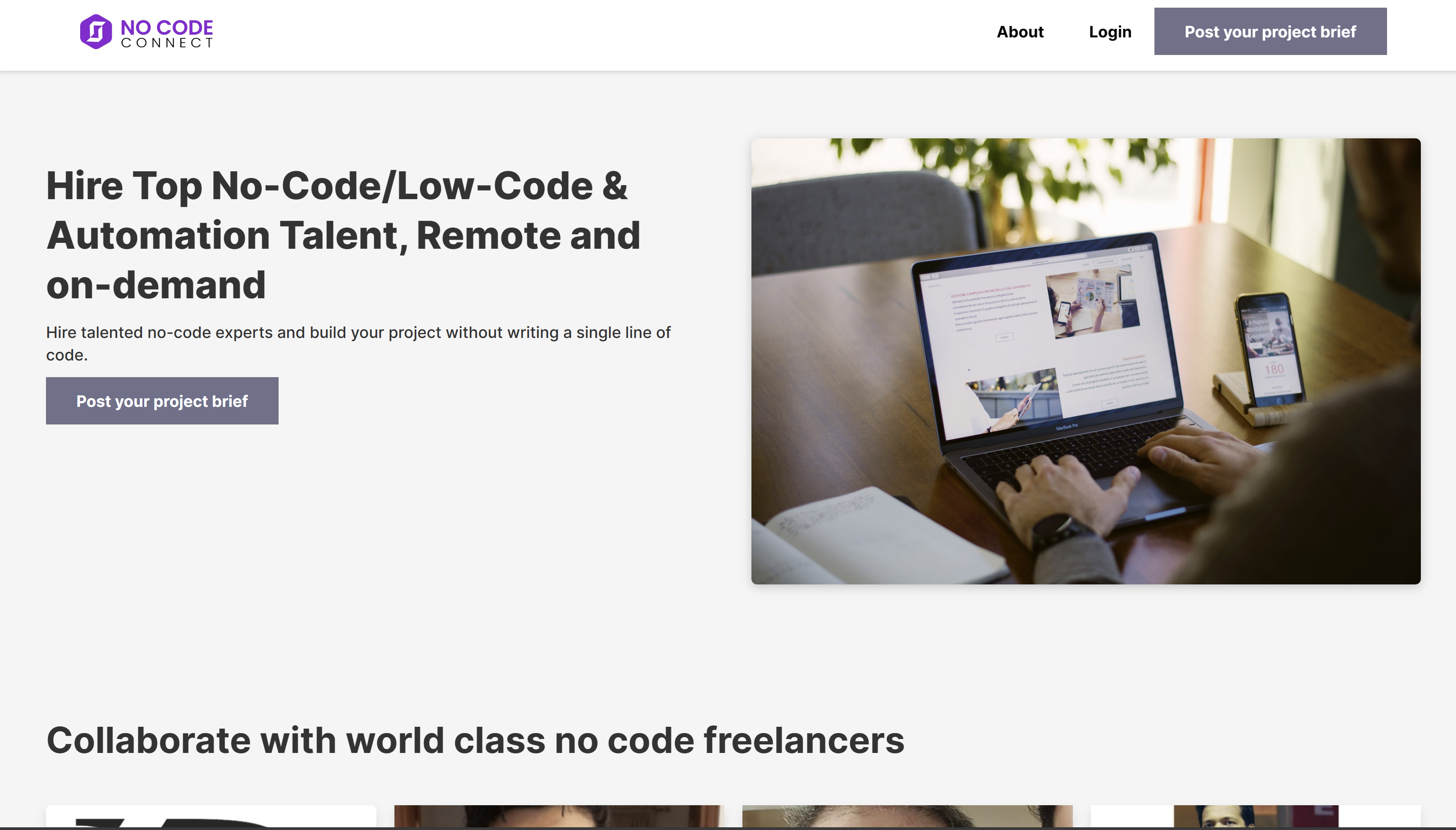 startuptile No Code Connect-A no code/low code freelancer marketplace