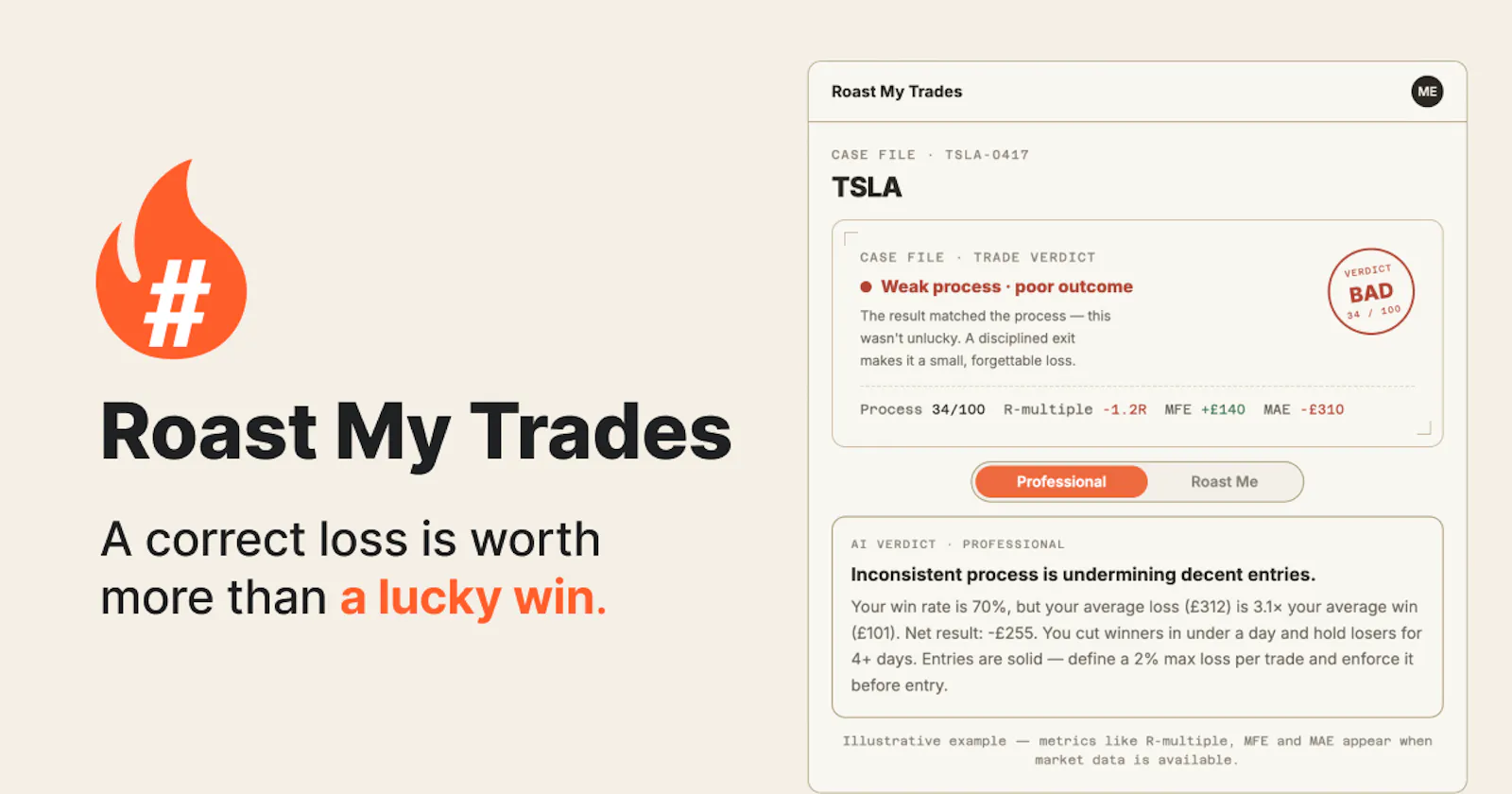 Roast My Trades screenshot 2