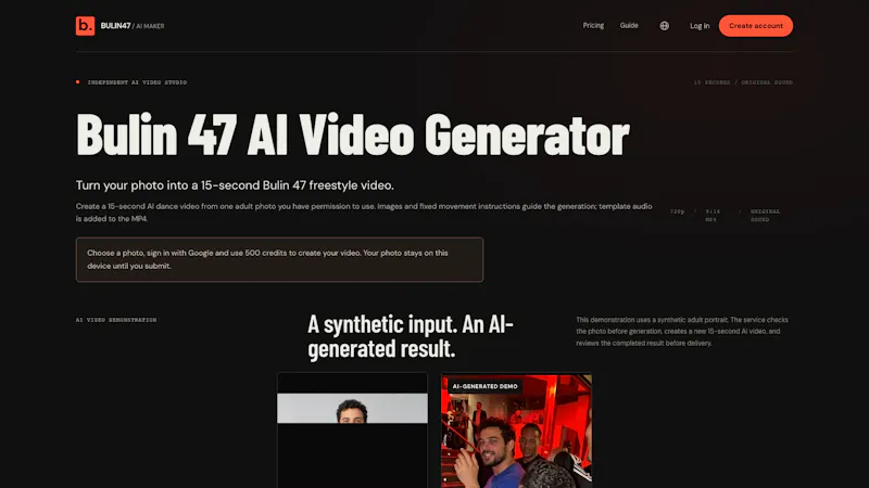 Bulin 47 AI Maker screenshot 1
