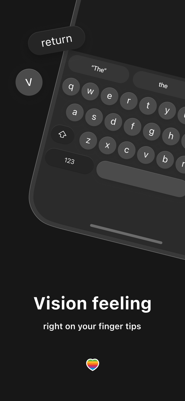 Media VisionKeys - Papan kekunci iOS minimalis yang diilhamkan oleh  Vision Pro 2