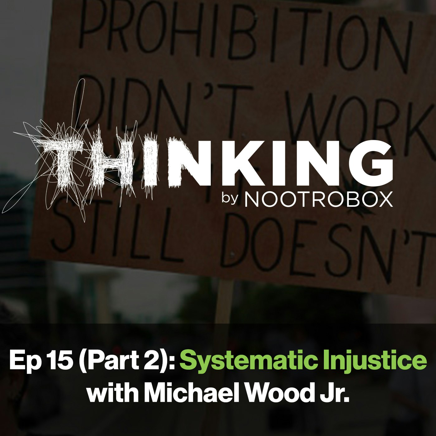 Nootrobox's THINKING Podcast || Episode 15 (Part 2): Systematic Injustice with Michael Wood Jr.