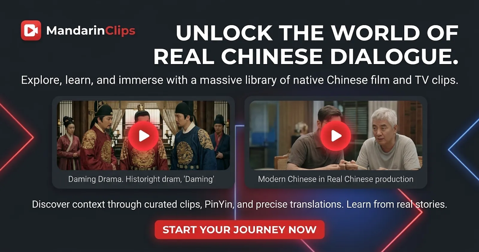 MandarinClips screenshot 1