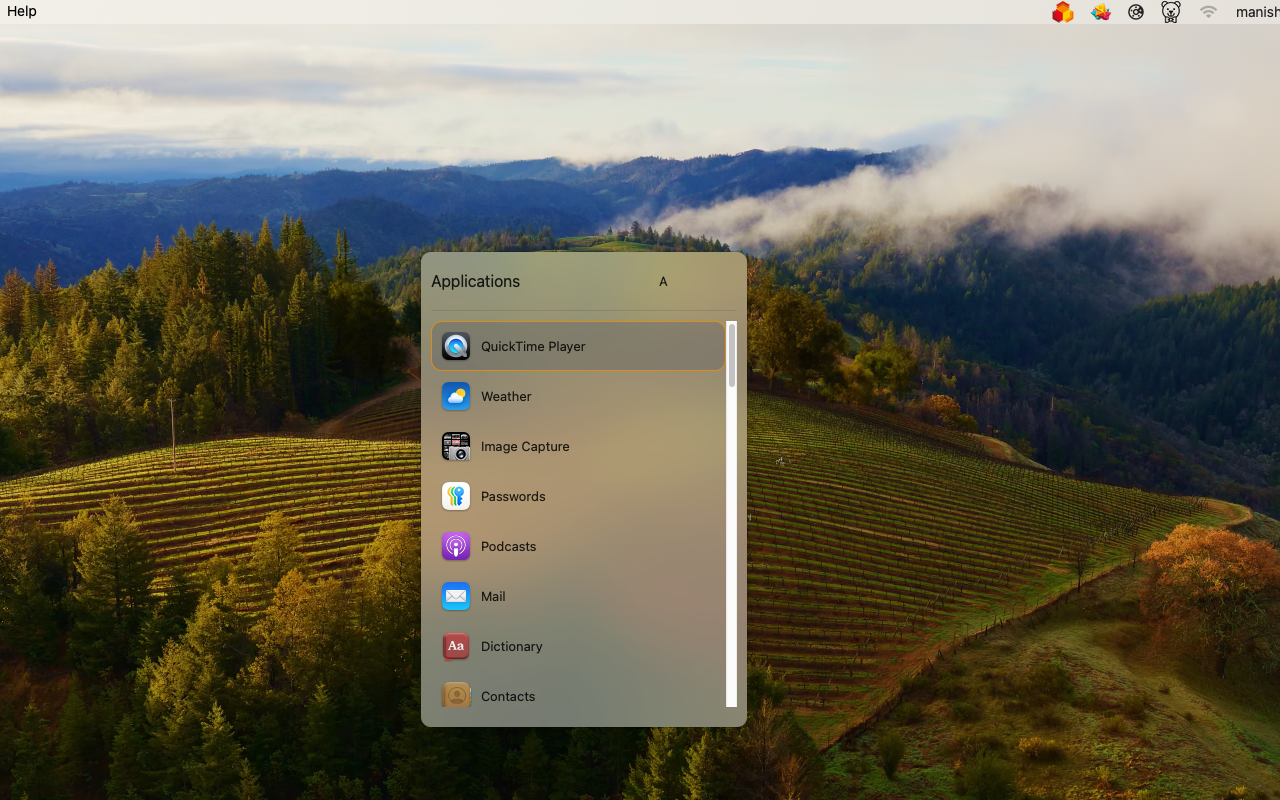 Média Application Switcher et lanceur - Commutation d'application plus intelligente et plus rapide pour macOS, quai supplémentaire privé 2