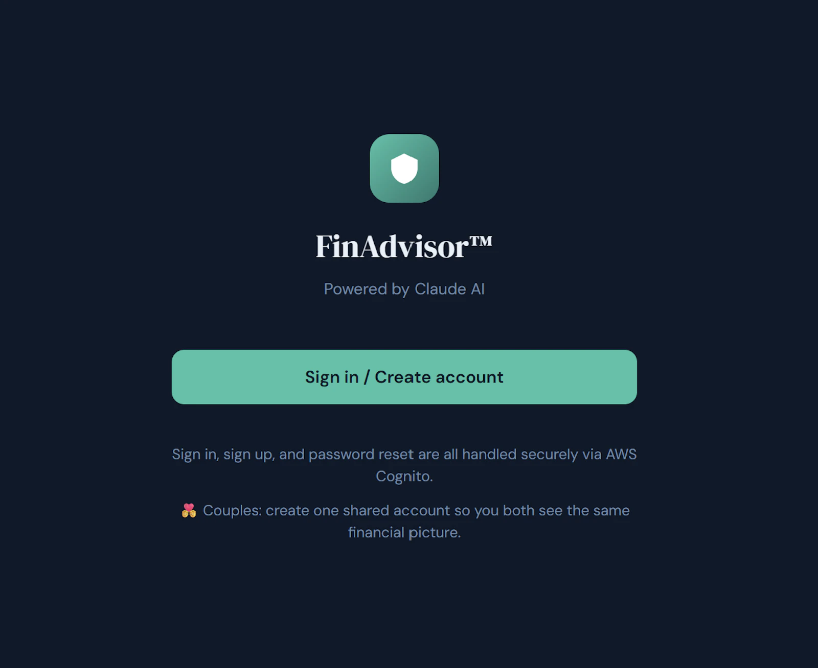 FinAdvisor screenshot 1