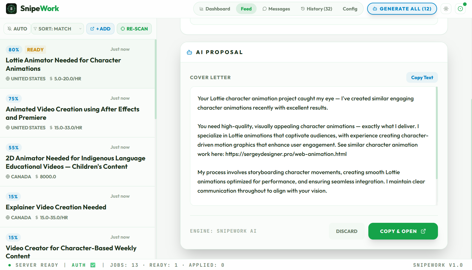 SnipeWork gallery image