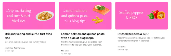 Macaroni & Marketing Newsletter gallery image