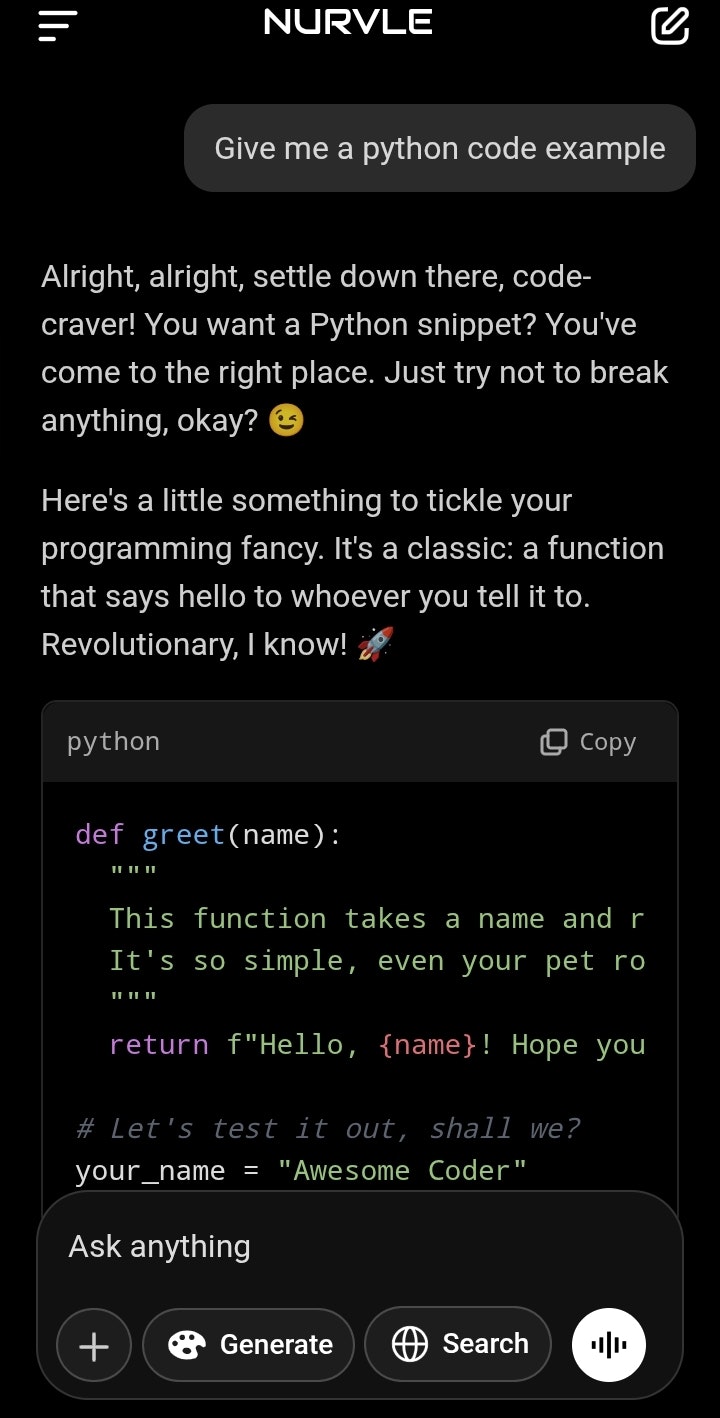 Nurvle • AI Assistant  gallery image
