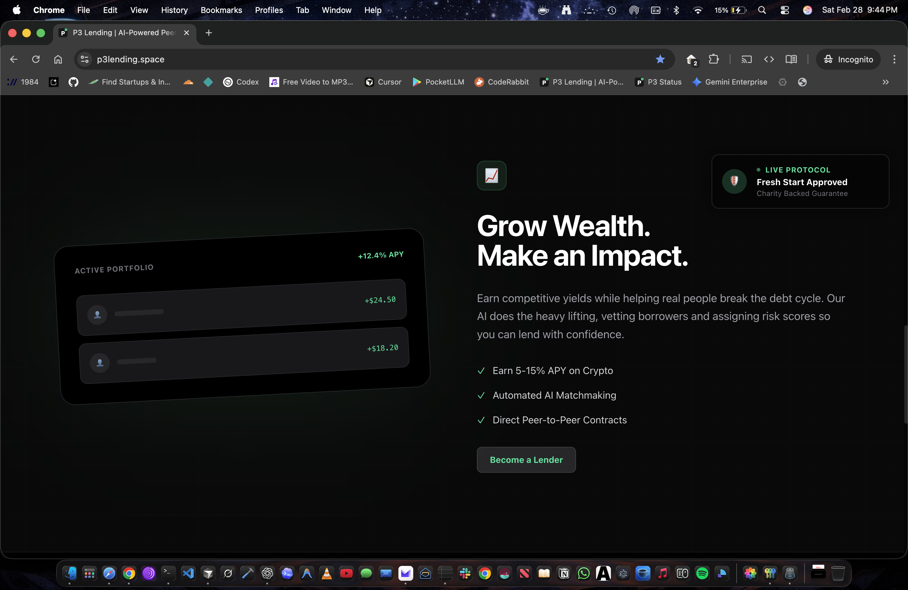 P3 Developer Dashboard gallery image
