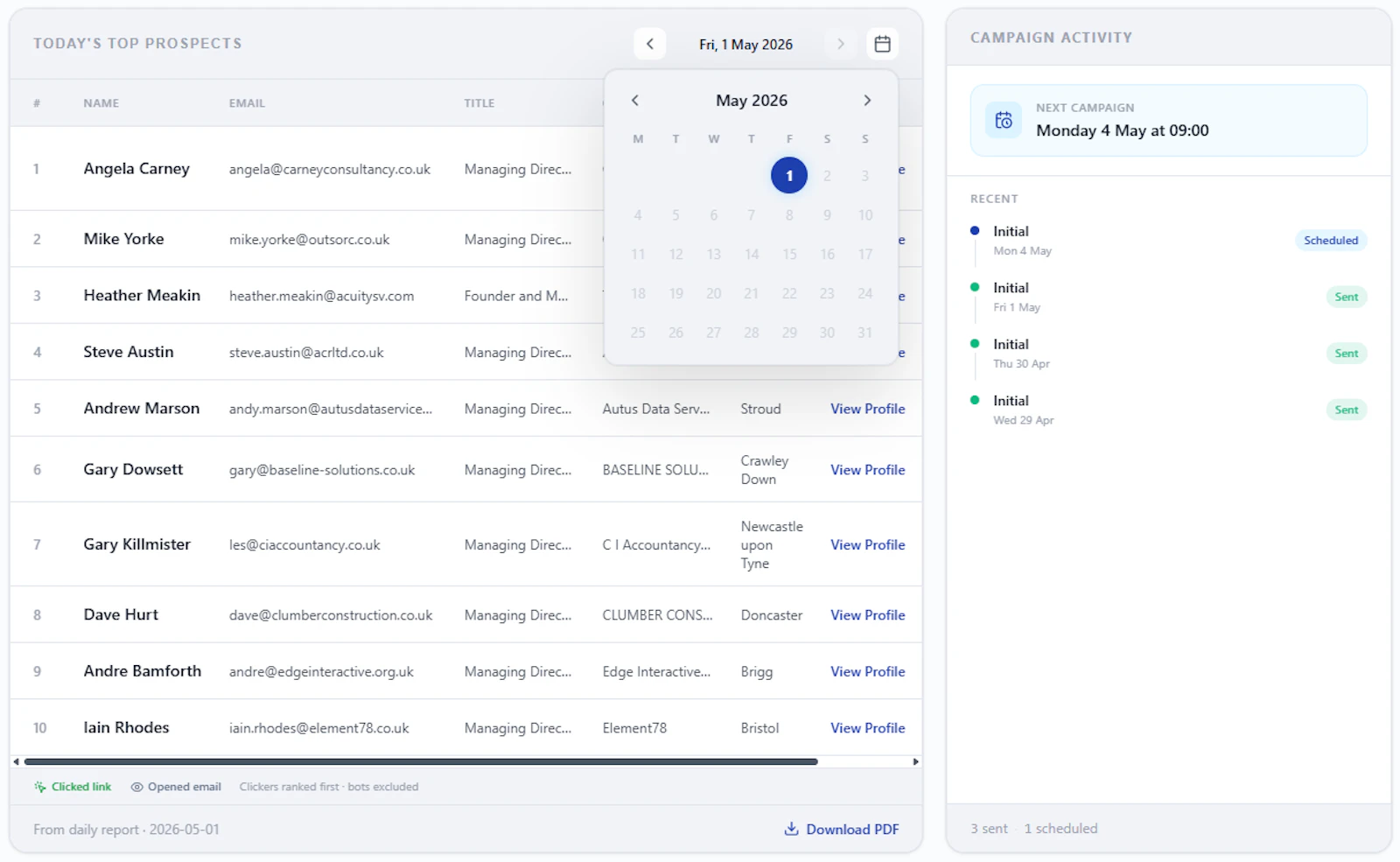 AI Leads screenshot 2