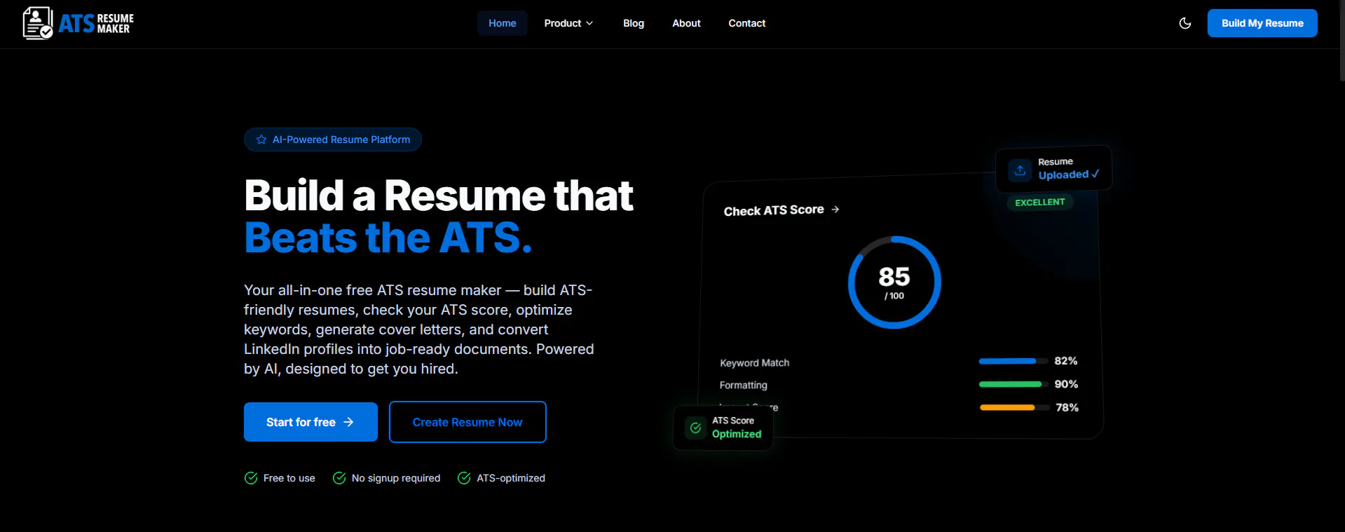 ATS Resume Maker screenshot 2