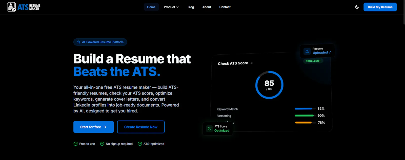 ATS Resume Maker screenshot 2