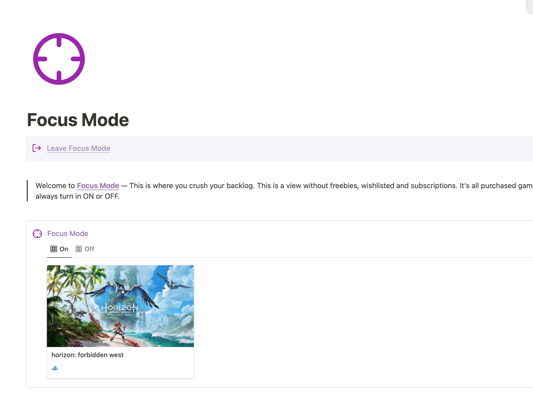 The Ultimate Backlog Tracker gallery image