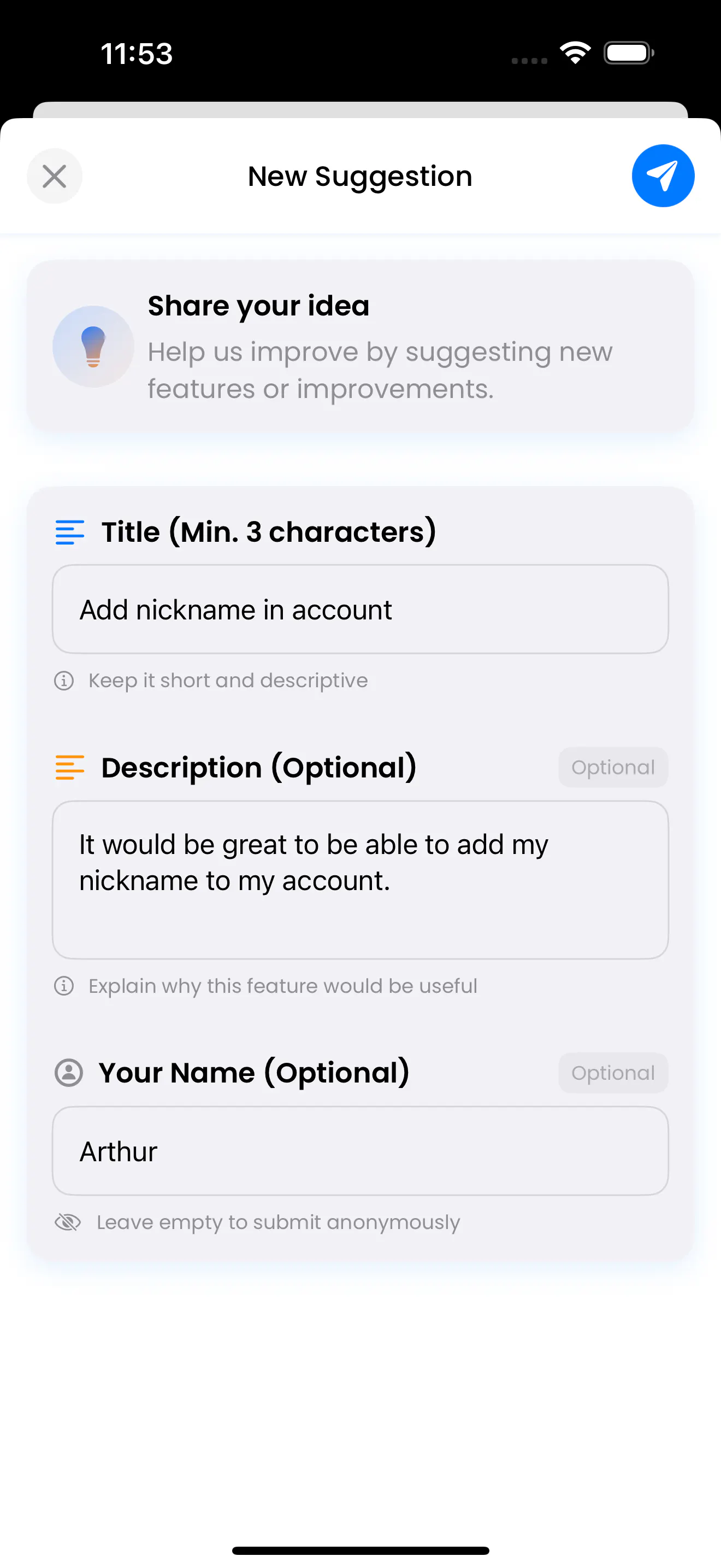 Votice: Feedback Manager gallery image