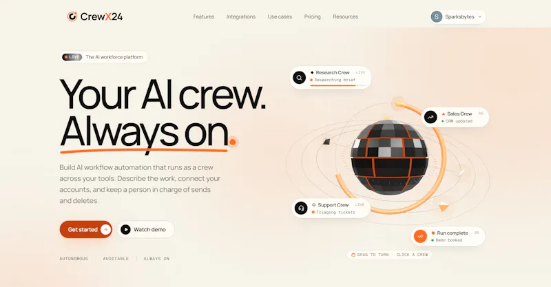 CrewX24 screenshot 2
