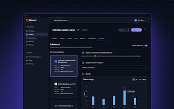 Qdrant Cloud Inference gallery image