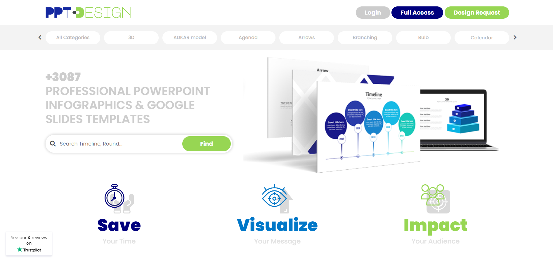 PPT -Design - Professionelle Powerpoint -Infografikvorlagen Medien 1