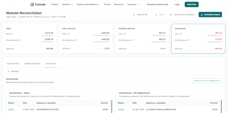 Cointab screenshot 2